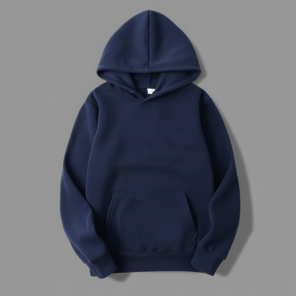 Damen Hoodie Schwarz | Kapuzenpullover für Freizeit und Sport