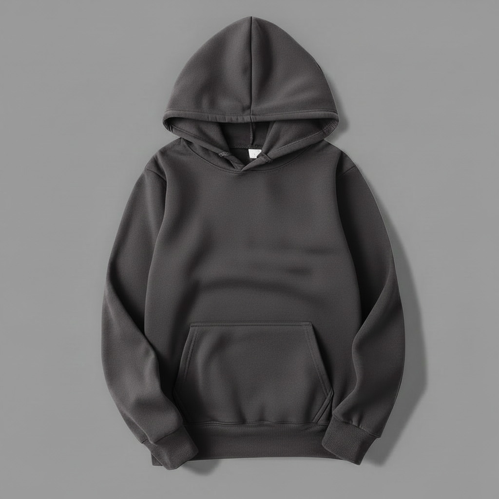 Damen Hoodie Schwarz | Kapuzenpullover für Freizeit und Sport