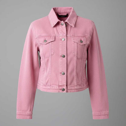 Monochrome Denimjacke | Damenjacke aus robustem Denim