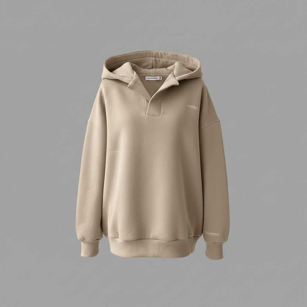 Oversize Hoodie Damen | Lässiger Kapuzenpullover aus Baumwolle