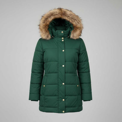 Steppjacke mit Kapuze | Damenjacke für Herbst und Winter