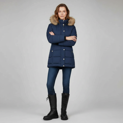 Steppjacke mit Kapuze | Damenjacke für Herbst und Winter