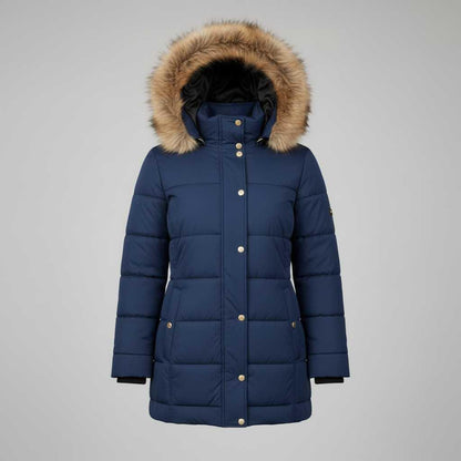 Steppjacke mit Kapuze | Damenjacke für Herbst und Winter